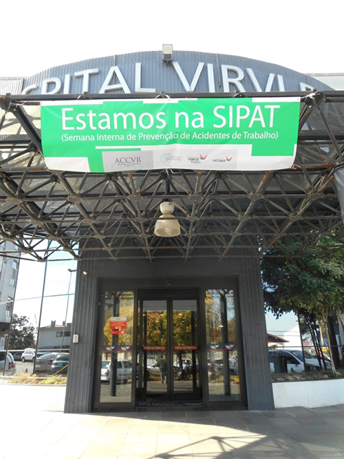 SIPAT iniciou hoje e se estende até sexta-feira